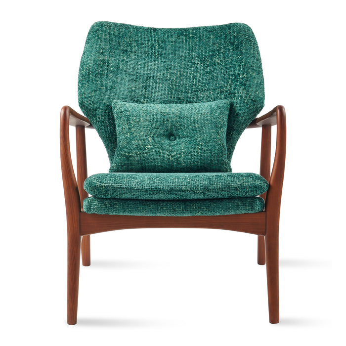 POLSPOTTEN Peggy Loungestoel - Donkergroen