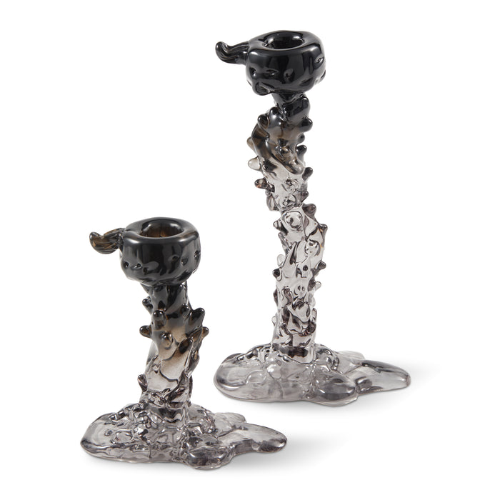 POLSPOTTEN Drip Kandelaar L - Zwart