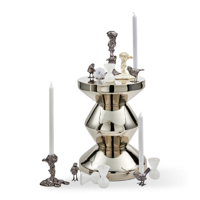 POLSPOTTEN Drip Kandelaar S - Wit