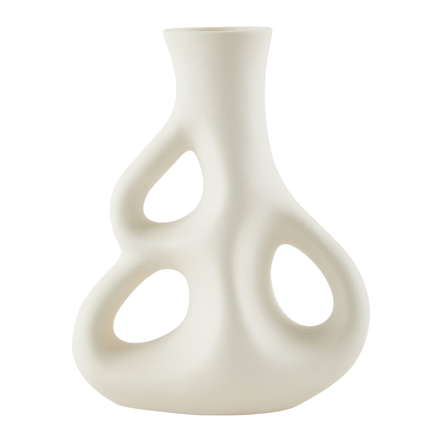 POLSPOTTEN Three Ears Vaas - Wit