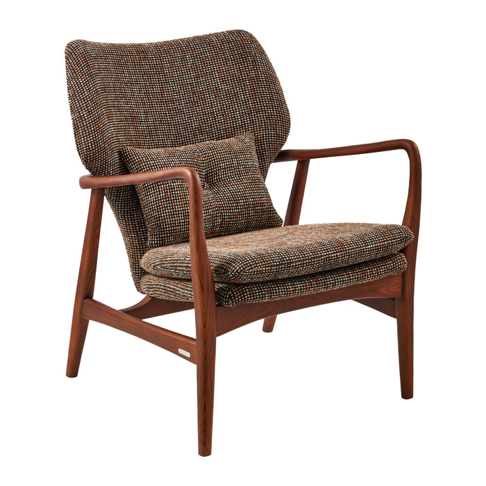 POLSPOTTEN Peggy Loungestoel - Donkerbruin