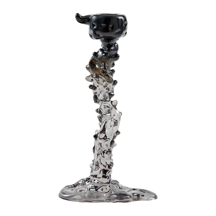 POLSPOTTEN Drip Kandelaar L - Zwart