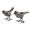 POLSPOTTEN Flock Of Birds Kandelaar Set van 2 - Donkergrijs
