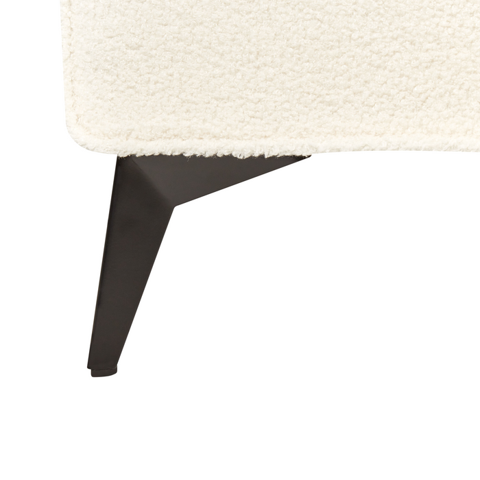 Beliani-VALOGNES-Tweepersoonsbed-Off-white-180 x 200 cm-Bouclé