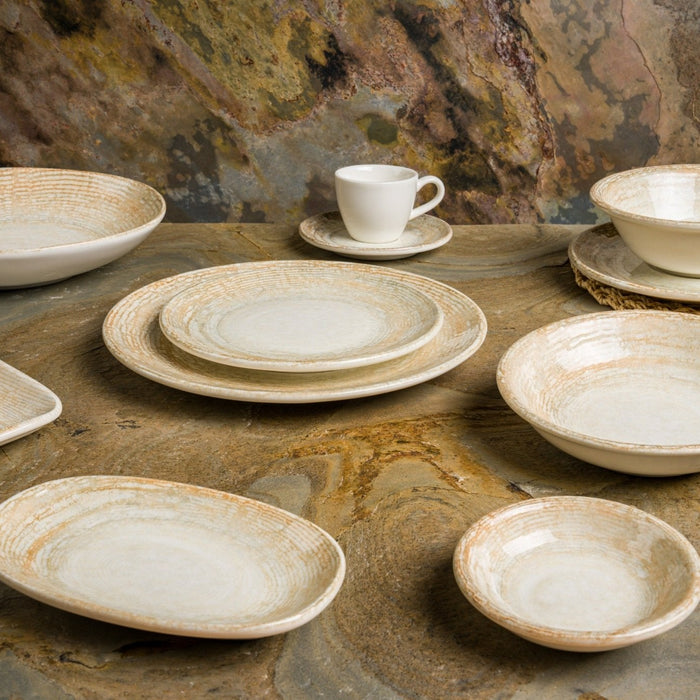 Bonna Dinerbord - Patera - Porselein - 33 cm - set van 6