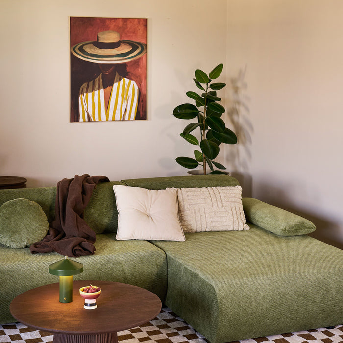 by fonQ Silent Muse Schilderij 78 x 100 cm - Eiken