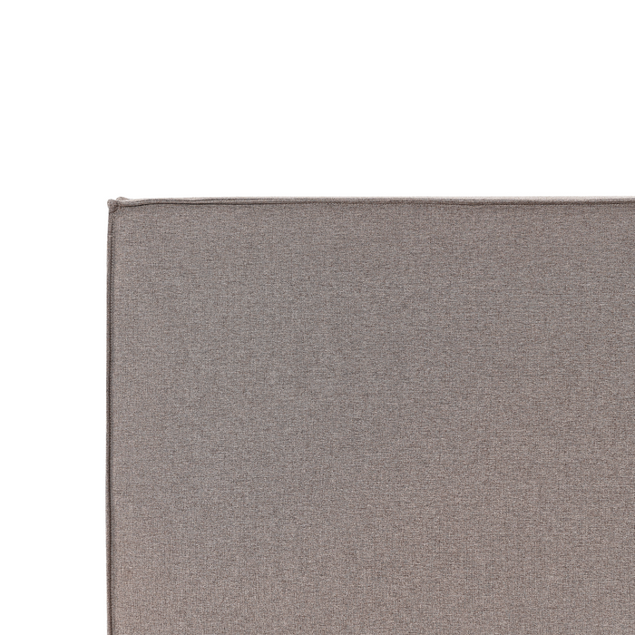 Beliani - MOISSAC - Bed - Taupe - 160 x 200 cm - Polyester