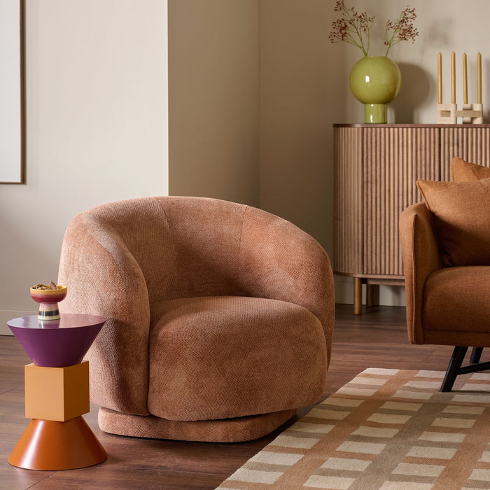 by fonQ Dimi Draaibare Fauteuil - Terra