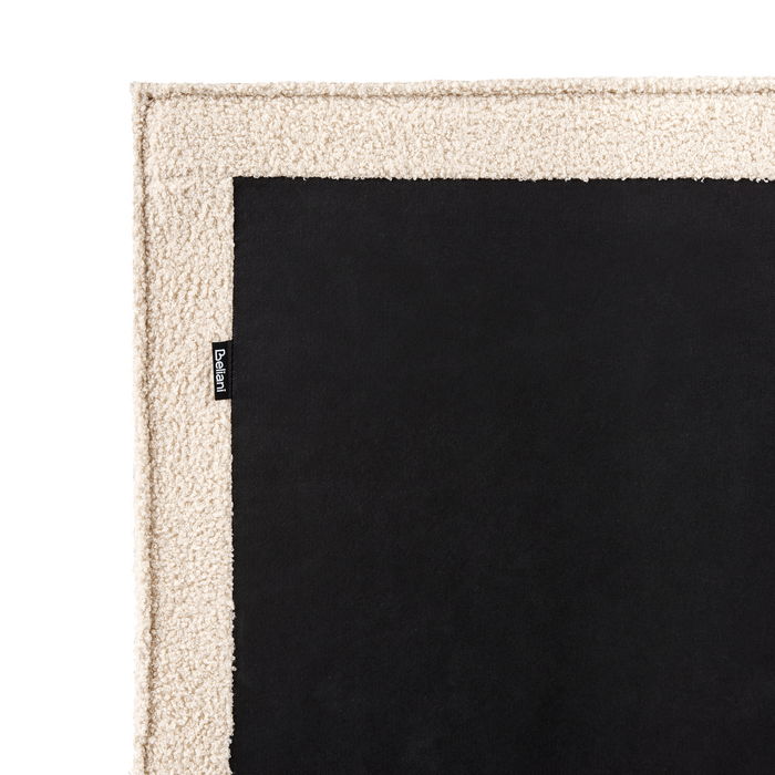 Beliani - MOISSAC - Tweepersoonsbed - Beige - 180 x 200 cm - Polyester