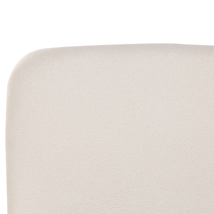 Beliani-BLAGNAC-Bed met opbergruimte-Gebroken wit-180 x 200 cm-Bouclé