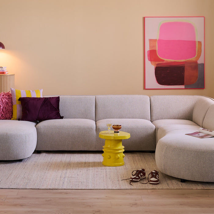 by fonQ Soft U-bank Rechts - Naturel Melange