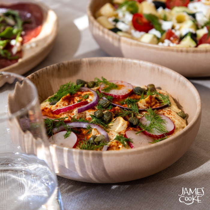 James Cooke - Dune - Serviesset - 6 persoons - 24 delig - Lichtbruin