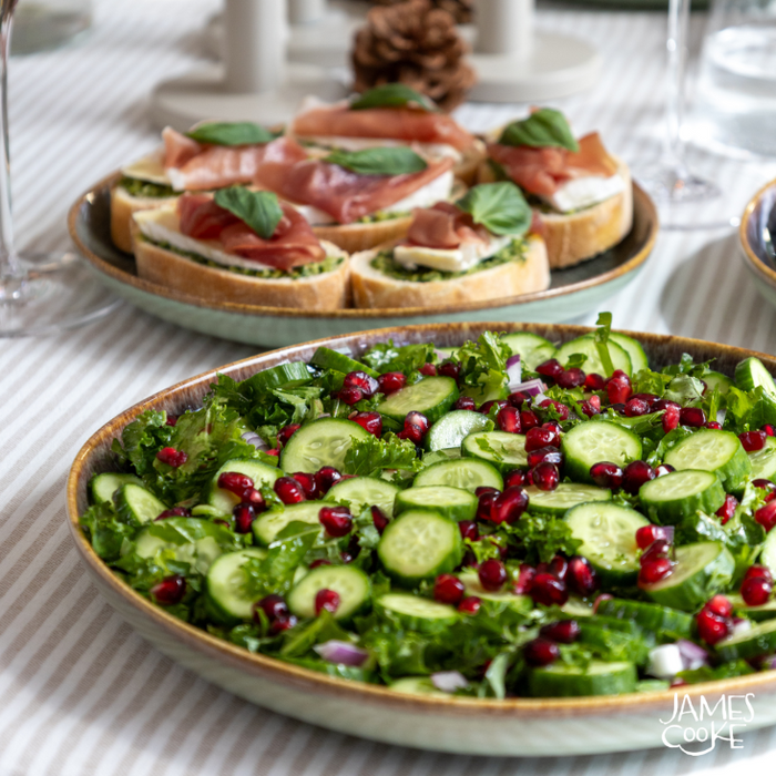 James Cooke - Moss - Serviesset - 6 persoons - 18 delig - Groen