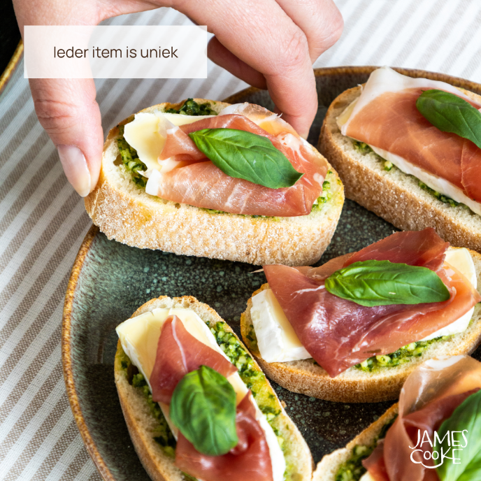 James Cooke - Moss - Serviesset - 6 persoons - 18 delig - Groen