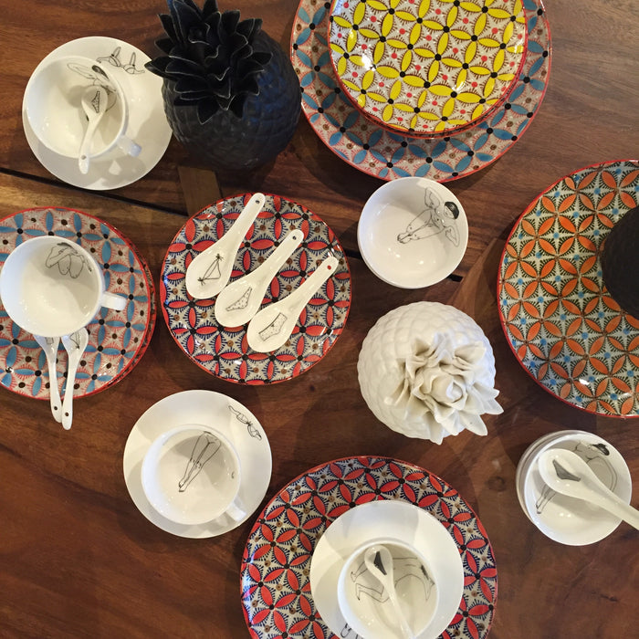 POLSPOTTEN Undressed Kom ¯ 11,5 cm Set van 4