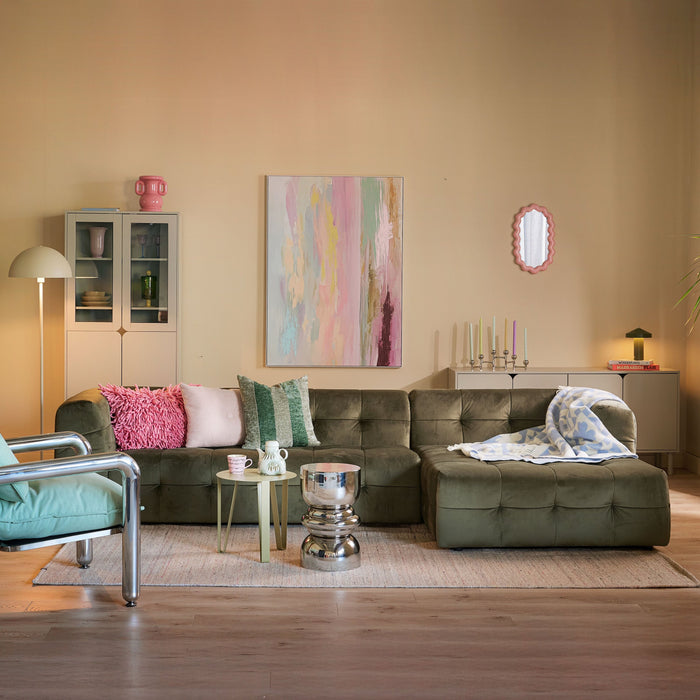 by fonQ Blush of the Earth Schilderij 100 x 140 cm - Wit