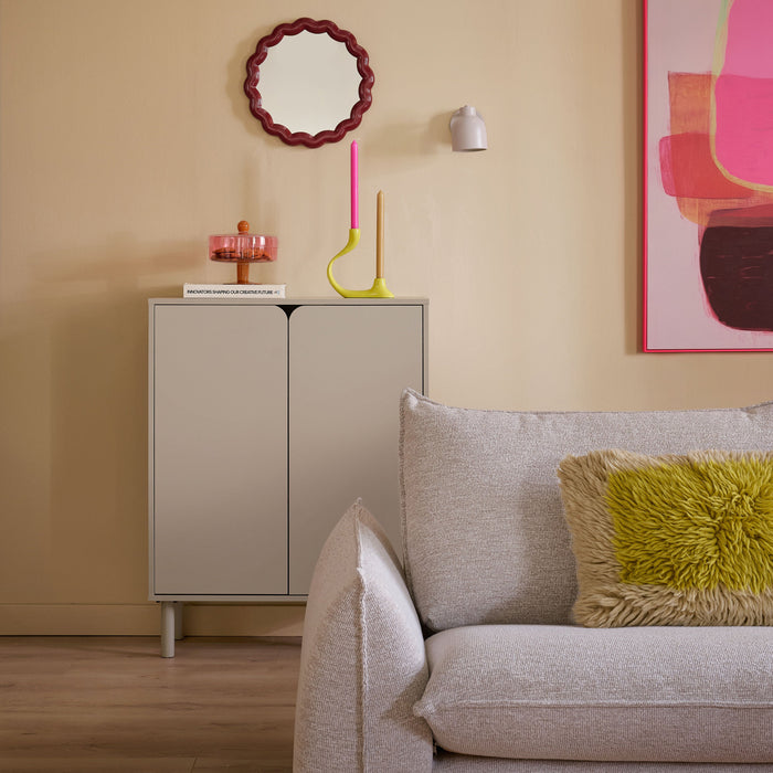 &k amsterdam Duo Stolp - Laag - Roze