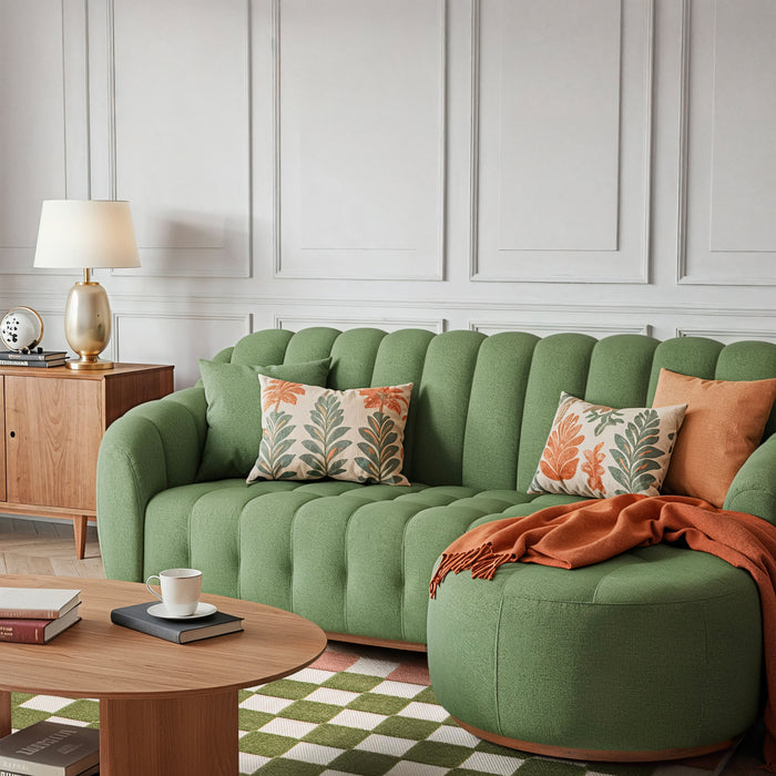 by fonQ Cuby Vloerkleed 200 x 290 cm - Pistache