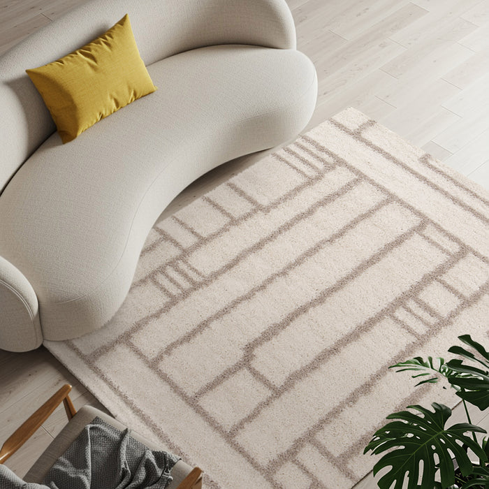 by fonQ Zone Vloerkleed 200 x 290 cm - Beige