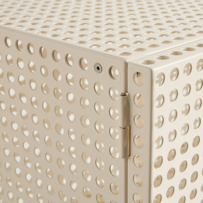 HAY Perforated Opbergkast - Eggshell