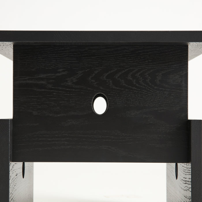 HAY Wood Box Bijzettafel - Zwart