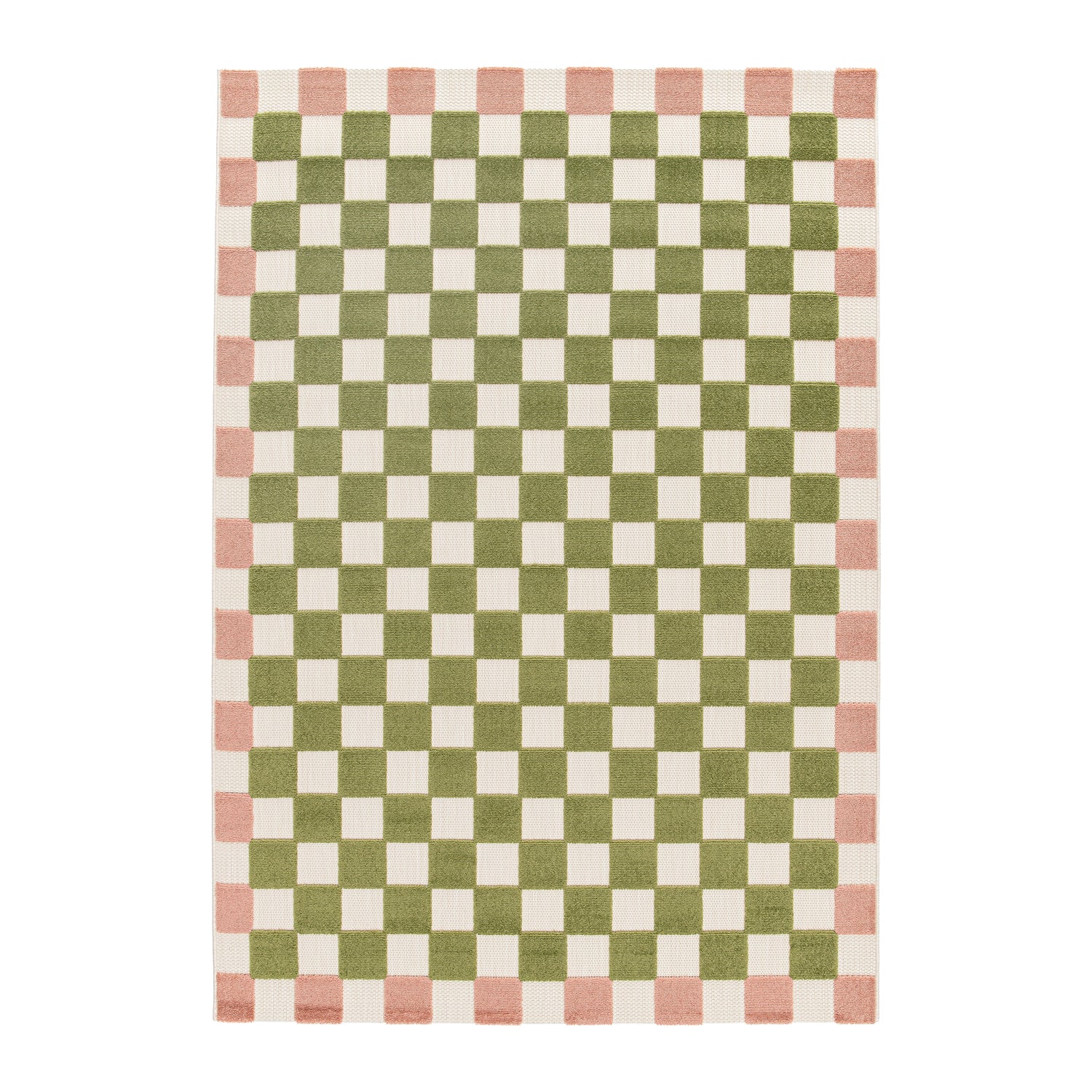 by fonQ Cuby Vloerkleed 200 x 290 cm - Pistache