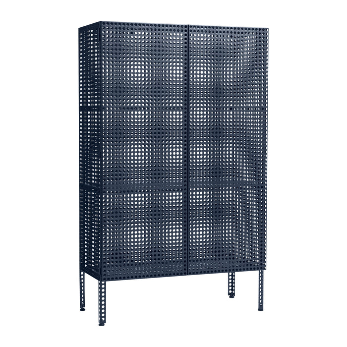 HAY Perforated Opbergkast - Steel Blue