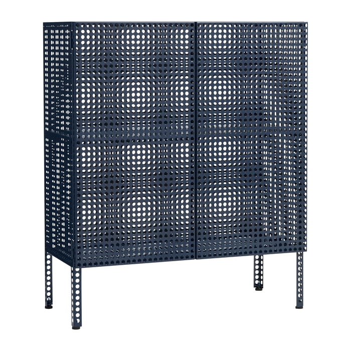 HAY Perforated Dressoir M - Steel Blue