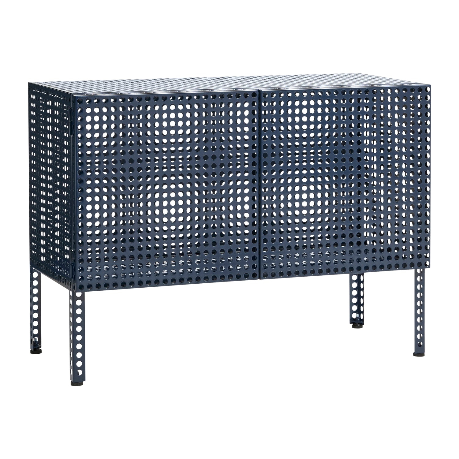 HAY Perforated Dressoir S - Steel Blue