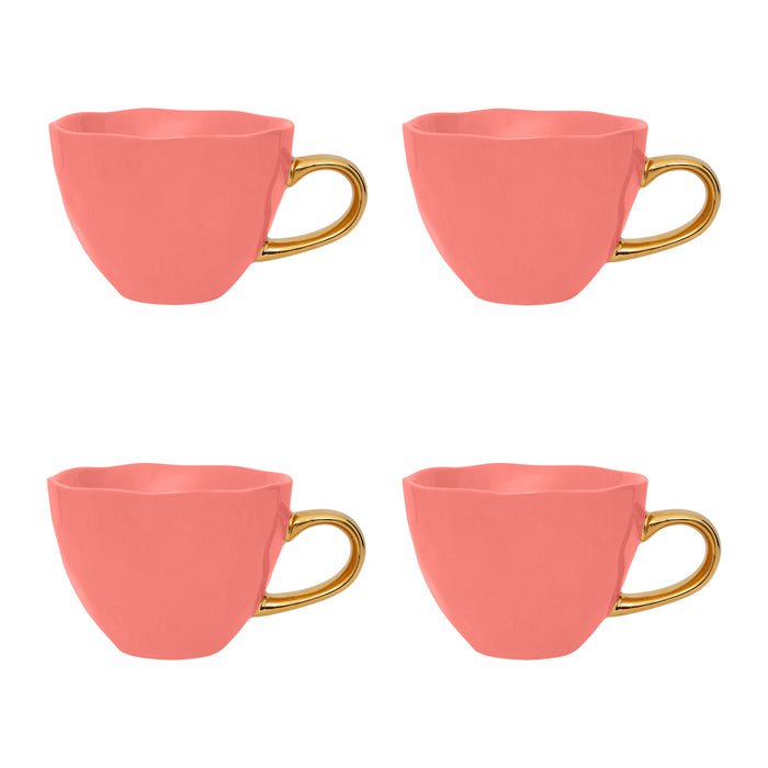 Urban Nature Culture Good Morning Cappuccino / Theekop - Burnt Coral - 4 st.