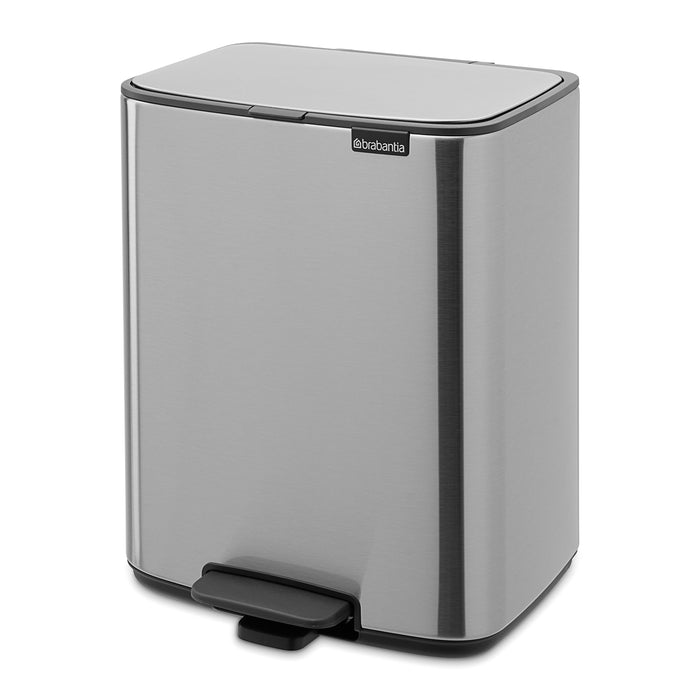 Brabantia Bo Pedaalemmer 12 L - Matt Steel
