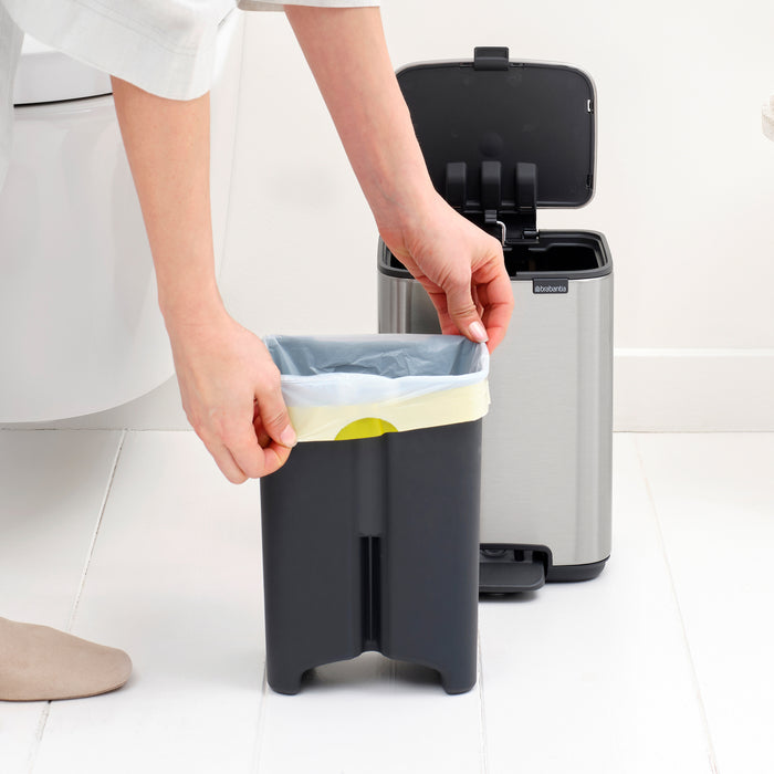 Brabantia Bo Pedaalemmer 4 L - Matt Steel