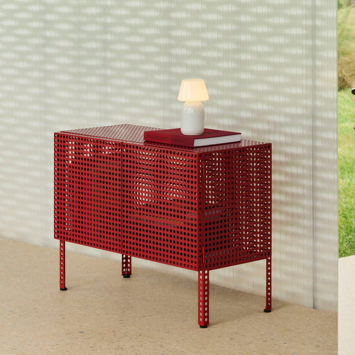 HAY Perforated Dressoir S - Wine Red