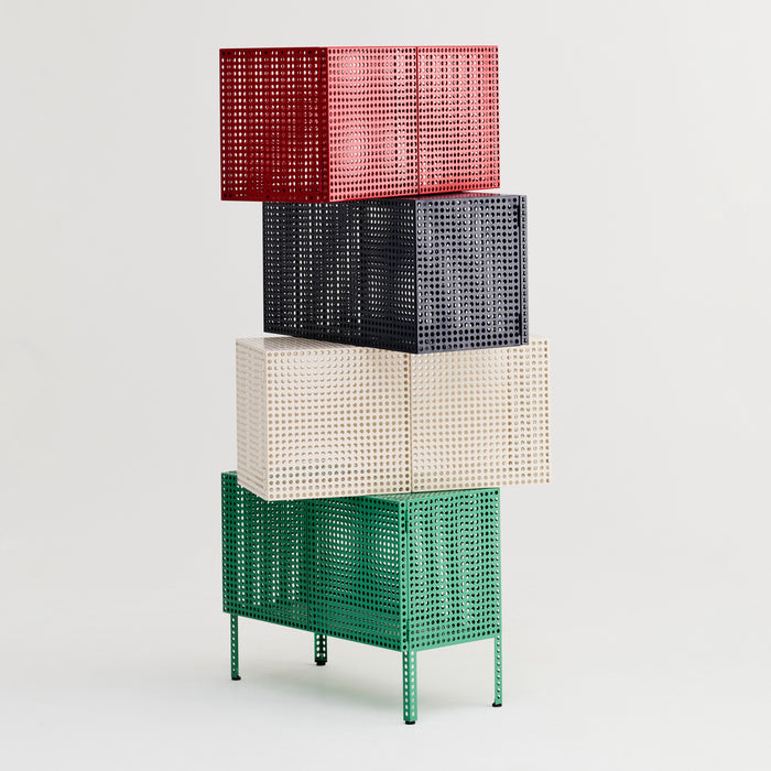 HAY Perforated Wandkast - Eggshell