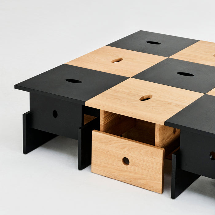 HAY Wood Box Bijzettafel - Eiken