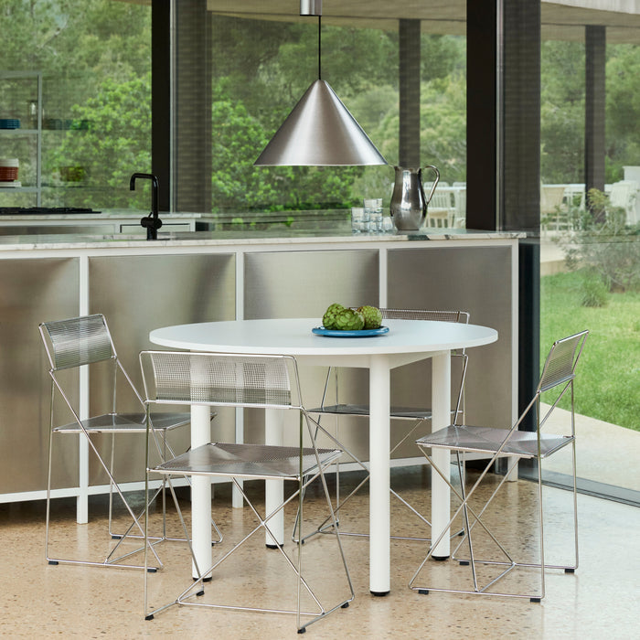 HAY Compass Hanglamp - Brushed Aluminium