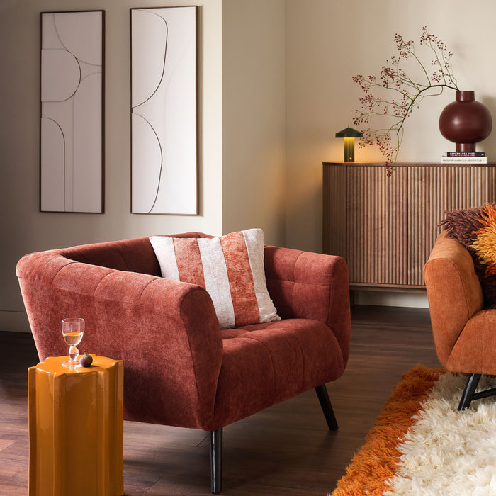 SERAX - Marie Michielssen - Pawn Bijzettafel - Geometrisch H 45,5 cm - Okergeel