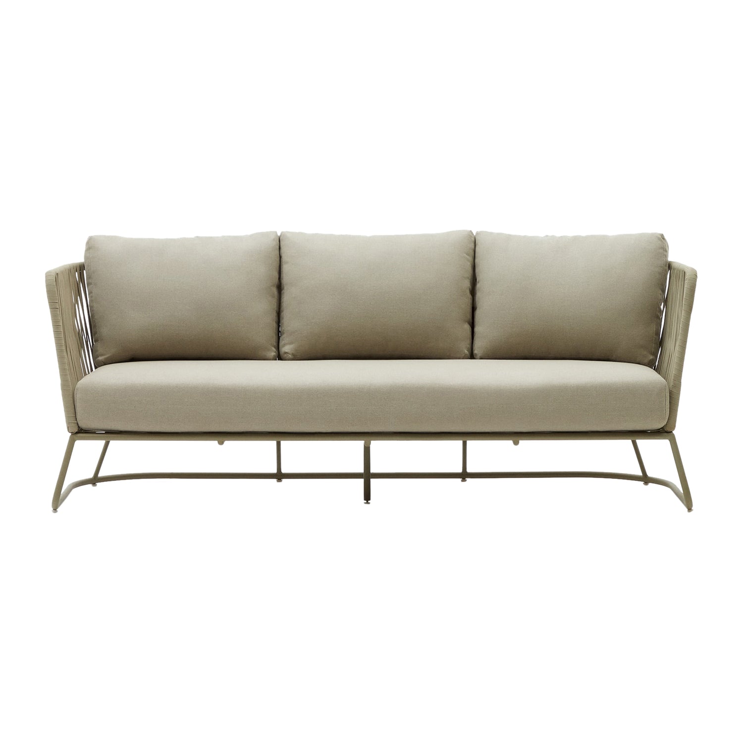 Kave Home Saconca Tuinbank - Groen