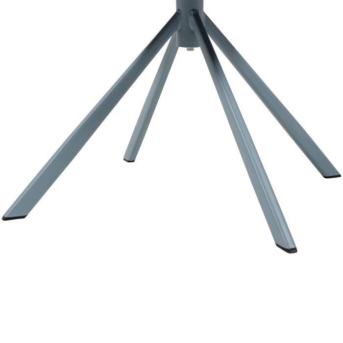 WOOOD Femke Eetkamerstoel - Chenille - Blauw