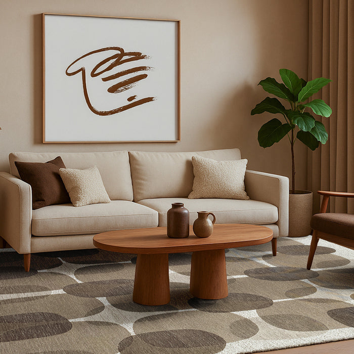 Lola & Moi Café Vloerkleed - Easther - 170 x 240 cm