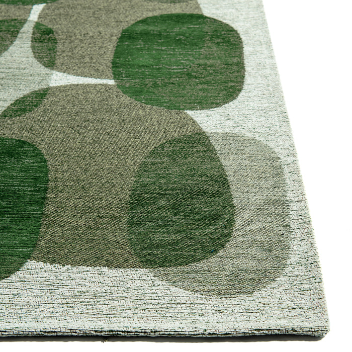 Lola & Moi Café Vloerkleed - Hedgerow Green  - 140 x 200 cm