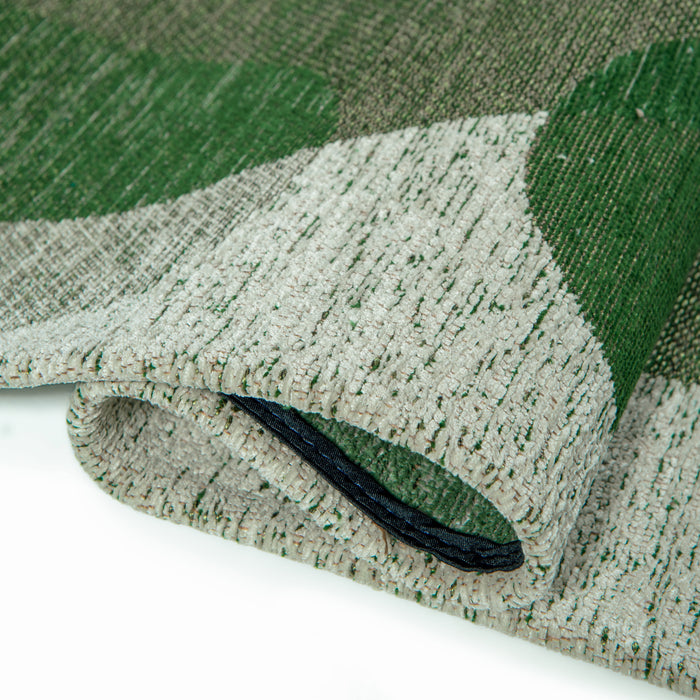 Lola & Moi Café Vloerkleed - Hedgerow Green  - 240 x 340 cm