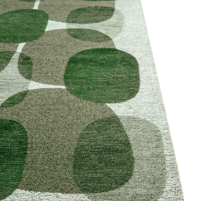 Lola & Moi Café Vloerkleed - Hedgerow Green  - 240 x 340 cm