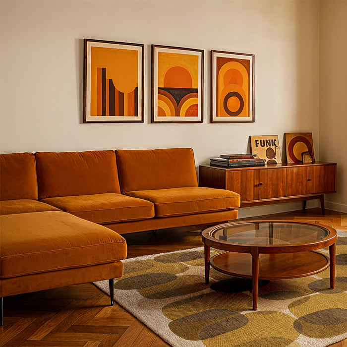 Lola & Moi Café Vloerkleed - Montain Trail  - 170 x 240 cm