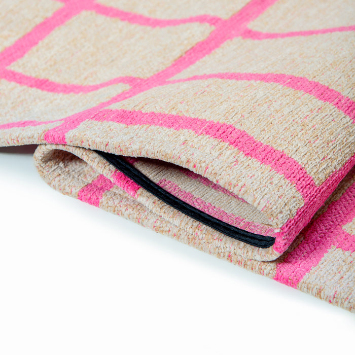 Lola & Moi Caro Vloerkleed - Hot Pink  - 140 x 200 cm