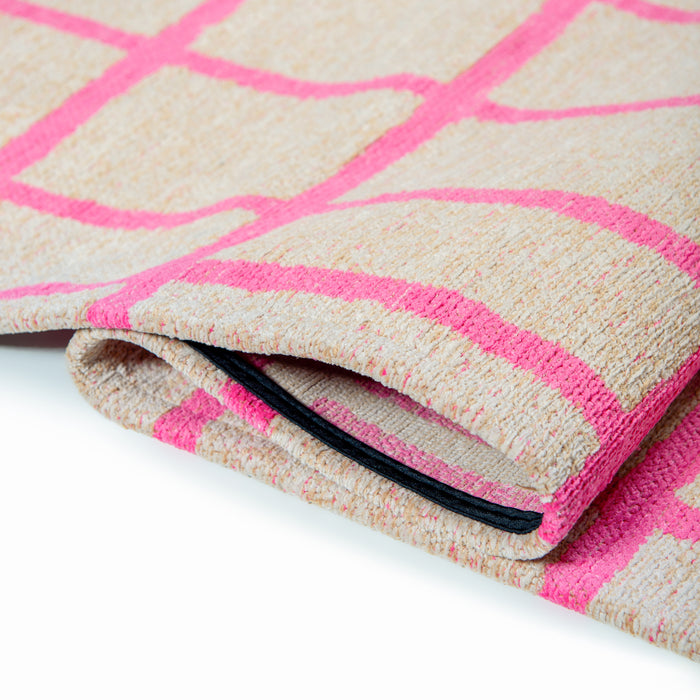 Lola & Moi Caro Vloerkleed - Hot Pink  - 240 x 340 cm