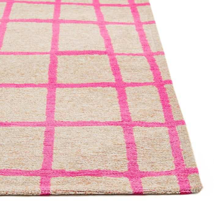 Lola & Moi Caro Vloerkleed - Hot Pink  - 80 x 150 cm