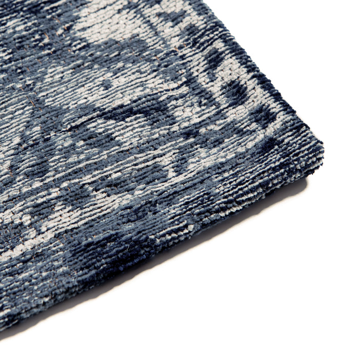 Lola & Moi Heris Vloerkleed - Deep Blue  - 140 x 200 cm