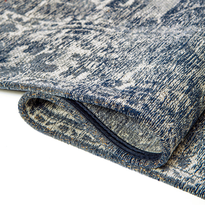 Lola & Moi Heris Vloerkleed - Deep Blue  - 200 x 280 cm