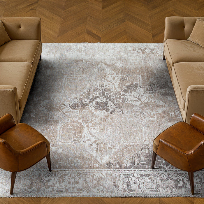 Lola & Moi Heris Vloerkleed - Mouse Hair  - 240 x 340 cm